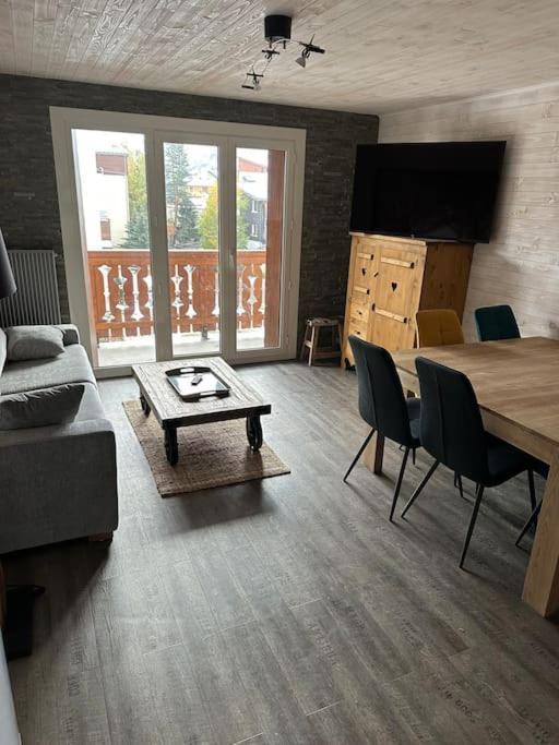Au Myosotis, Cosy Au Pied Des Pistes Avec Vue Et Coeur De Station Lägenhet Les Deux Alpes Exteriör bild