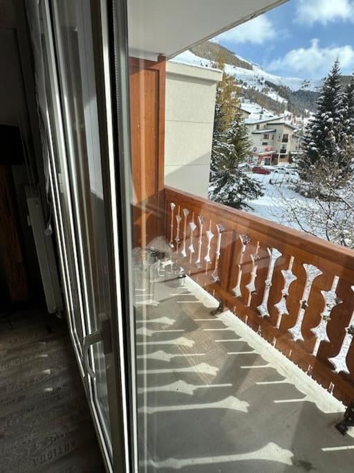Au Myosotis, Cosy Au Pied Des Pistes Avec Vue Et Coeur De Station Lägenhet Les Deux Alpes Exteriör bild